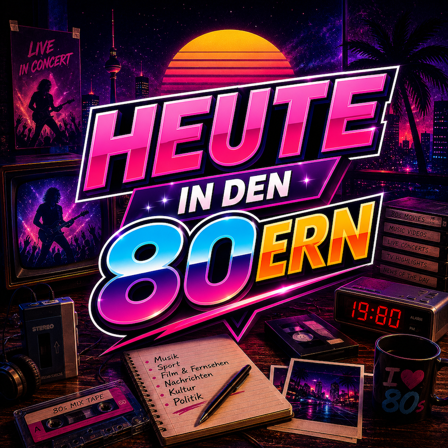 Heute in den 80ern Logo 2 - Was am heutigen Tag in den 80ern geschah